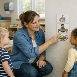Free Course Image Healthy Routines for Little Ones: Sleep, Meals, and Daily Flow in Care Settings