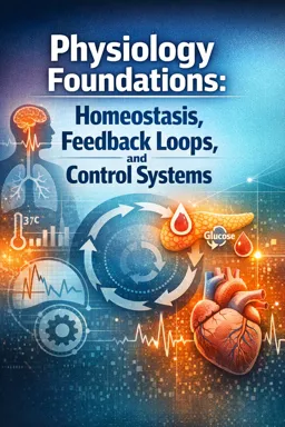 Free Ebook cover Physiology Foundations: Homeostasis, Feedback Loops, and Control Systems