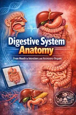 Free Ebook cover Digestive System Anatomy: From Mouth to Intestines and Accessory Organs