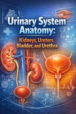 Free Ebook cover Urinary System Anatomy: Kidneys, Ureters, Bladder, and Urethra