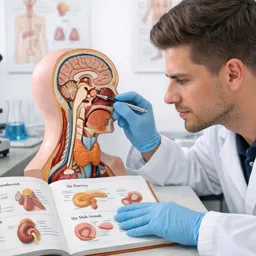 Free Course Image Endocrine Anatomy Made Simple: Glands, Locations, and Hormone Pathways