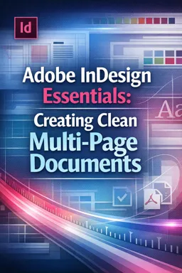 Free Ebook cover Adobe InDesign Essentials: Creating Clean Multi-Page Documents