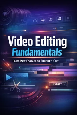 Free Ebook cover Video Editing Fundamentals: From Raw Footage to Finished Cut