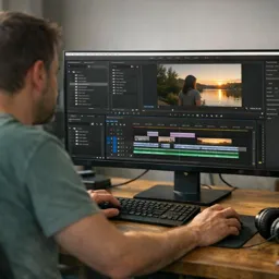 Free Ebook cover Adobe Premiere Pro for Beginners: A Practical Workflow Guide