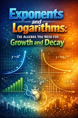 Free Ebook cover Exponents and Logarithms: The Algebra You Need for Growth and Decay