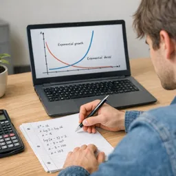 Free Course Image Exponents and Logarithms: The Algebra You Need for Growth and Decay