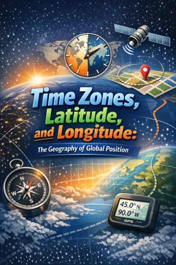 Free Ebook cover Time Zones, Latitude, and Longitude: The Geography of Global Position