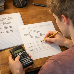 Free Course Image Right-Triangle Trigonometry Essentials: Sine, Cosine, Tangent from Scratch