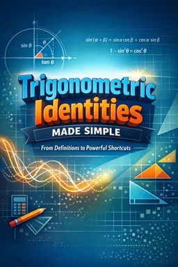 Free Ebook cover Trigonometric Identities Made Simple: From Definitions to Powerful Shortcuts