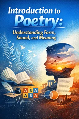 Free Ebook cover Introduction to Poetry: Understanding Form, Sound, and Meaning