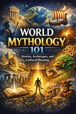 Free Ebook cover World Mythology 101: Stories, Archetypes, and Cultural Meaning