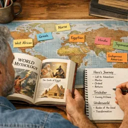 Free Course Image World Mythology 101: Stories, Archetypes, and Cultural Meaning