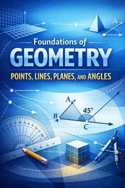 Free Ebook cover Foundations of Geometry: Points, Lines, Planes, and Angles