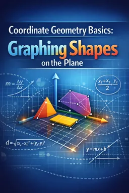 Free Ebook cover Coordinate Geometry Basics: Graphing Shapes on the Plane