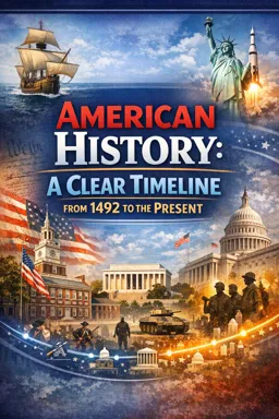 Free Ebook cover American History: A Clear Timeline from 1492 to the Present