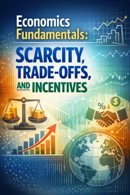 Free Ebook cover Economics Fundamentals: Scarcity, Trade-Offs, and Incentives