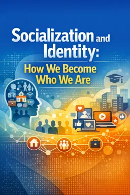 Free Ebook cover Socialization and Identity: How We Become Who We Are