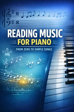 Free Ebook cover Reading Music for Piano: From Zero to Simple Songs
