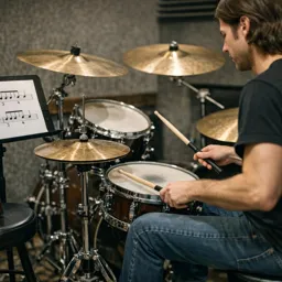 Free Course Image Rock Drumming Essentials: Core Grooves & Song Forms