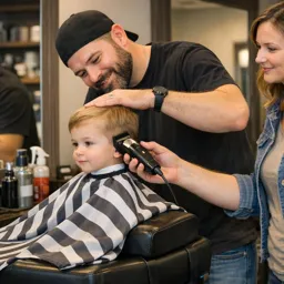 Free Course Image Kids Haircuts in the Barbershop: Comfort, Speed, and Consistent Results