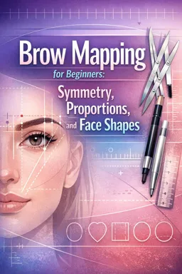 Free Ebook cover Brow Mapping for Beginners: Symmetry, Proportions, and Face Shapes