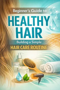 Free Ebook cover Beginner’s Guide to Healthy Hair: Building a Simple Hair Care Routine