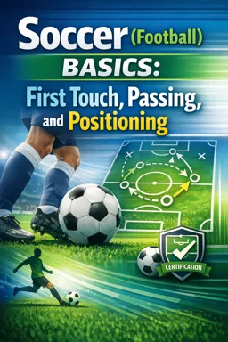 Free Ebook cover Soccer (Football) Basics: First Touch, Passing, and Positioning