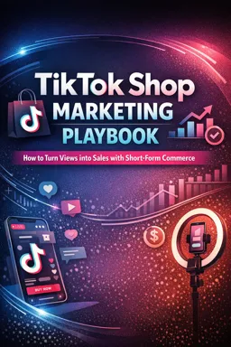 Free Ebook cover TikTok Shop Marketing Playbook: How to Turn Views into Sales with Short-Form Commerce