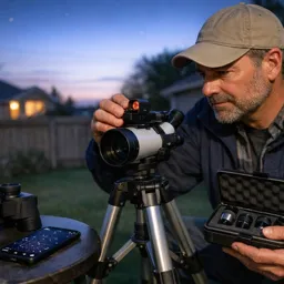 Free Course Image Telescopes & Binoculars 101: Choosing, Using, and Caring for Your First Optics