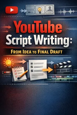 Free Ebook cover YouTube Script Writing: From Idea to Final Draft