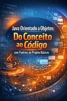 Capa do Ebook gratuito Java Orientado a Objetos: Do Conceito ao Código com Padrões de Projeto Básicos