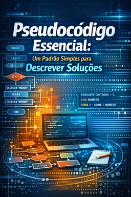 Capa do Ebook gratuito Pseudocódigo Essencial: Um Padrão Simples para Descrever Soluções