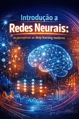 Capa do Ebook gratuito Introdução a Redes Neurais: do perceptron ao deep learning moderno