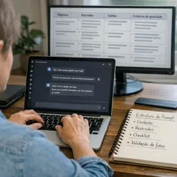 Imagem do Curso gratuito Engenharia de Prompts para Assistentes de IA: produtividade pessoal e qualidade de respostas