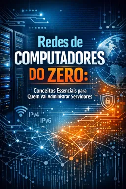 Capa do Ebook gratuito Redes de Computadores do Zero: Conceitos Essenciais para Quem Vai Administrar Servidores