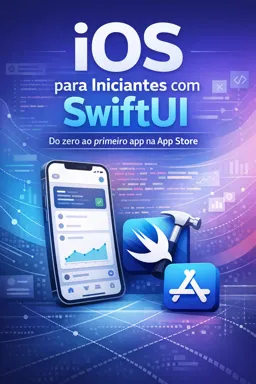 Capa do Ebook gratuito iOS para Iniciantes com SwiftUI: do zero ao primeiro app na App Store