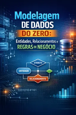 Capa do Ebook gratuito Modelagem de Dados do Zero: Entidades, Relacionamentos e Regras de Negócio