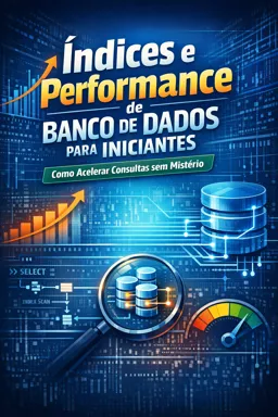 Capa do Ebook gratuito Índices e Performance de Banco de Dados para Iniciantes: Como Acelerar Consultas sem Mistério