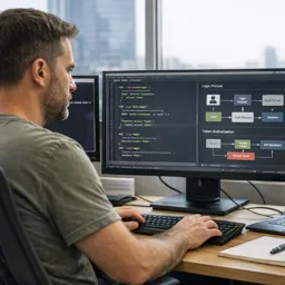 Imagem do Curso gratuito Autenticação e Autorização no Back-end: Sessões, JWT e Boas Práticas