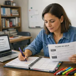 Imagem do Curso gratuito Planejamento de Aula do Zero: Objetivos, Conteúdos e Avaliação na Prática
