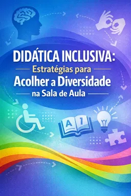 Capa do Ebook gratuito Didática Inclusiva: Estratégias para Acolher a Diversidade na Sala de Aula