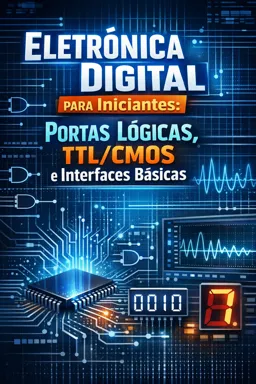 Capa do Ebook gratuito Eletrônica Digital para Iniciantes: Portas Lógicas, TTL/CMOS e Interfaces Básicas