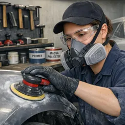 Imagem do Curso gratuito Funilaria Automotiva para Iniciantes: Amassados, Ferrugem e Preparação de Superfície