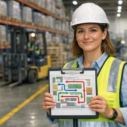 Imagem do Curso gratuito Layout Industrial e Fluxo de Materiais: Fundamentos para Reduzir Movimentações