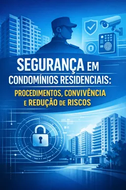 Capa do Ebook gratuito Segurança em Condomínios Residenciais: Procedimentos, Convivência e Redução de Riscos