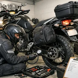 Imagem do Curso gratuito Manutenção para Viagens: Como Preparar a Moto para Estrada e Longas Distâncias