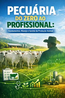 Capa do Ebook gratuito Pecuária do Zero ao Profissional: Fundamentos, Manejo e Gestão da Produção Animal