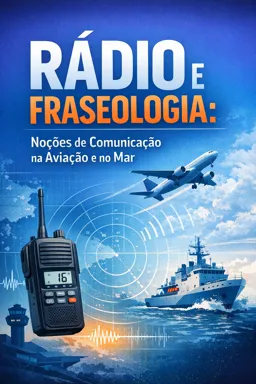 Capa do Ebook gratuito Rádio e Fraseologia: Noções de Comunicação na Aviação e no Mar