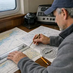 Imagem do Curso gratuito Cartas e Navegação Básica: Como Ler Mapas Aeronáuticos e Náuticos