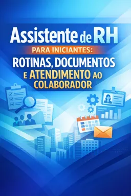 Free Ebook cover Assistente de RH para Iniciantes: Rotinas, Documentos e Atendimento ao Colaborador